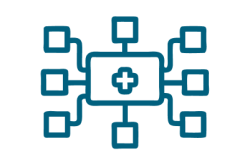 a-screen-with-a-medical-cross--connected-by-lines- 1